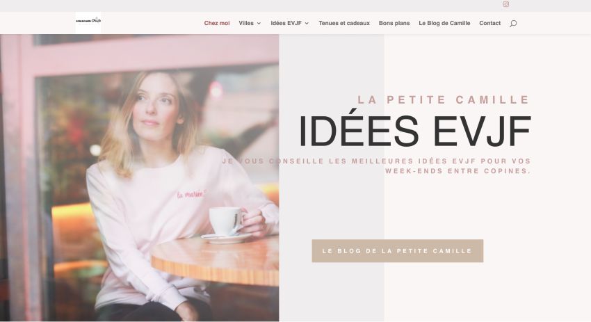 page d'accueil blog la petite camille idées evjf page d'accueil blog la petite camille idées evjf