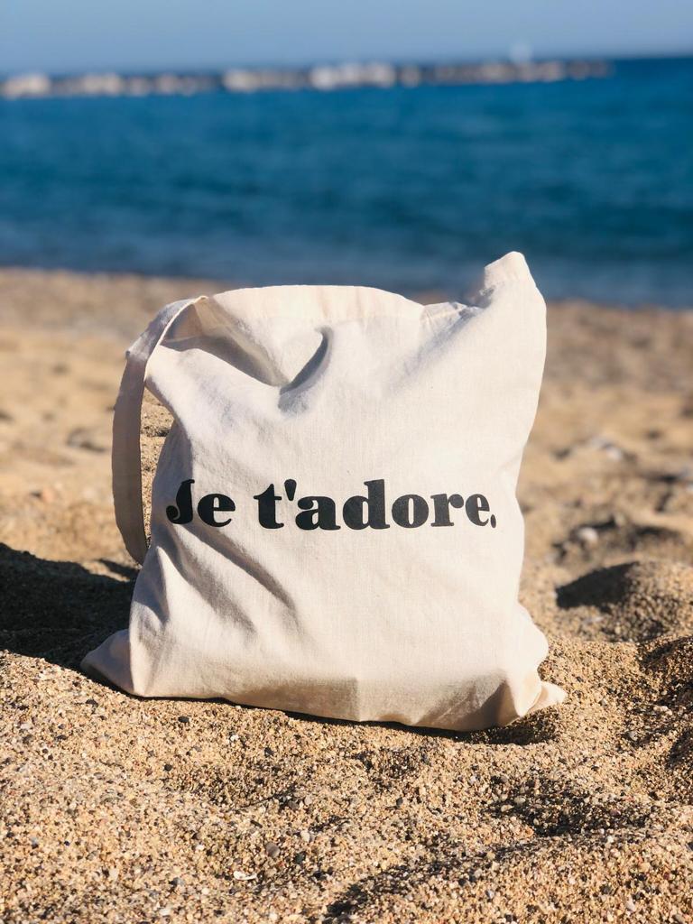 Tote bag EVJF de la marque Je t'adore