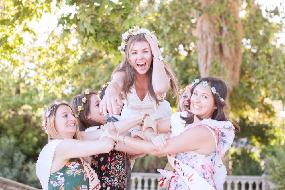 idee originale meilleur enterrement de vie de jeune fille Photographe
